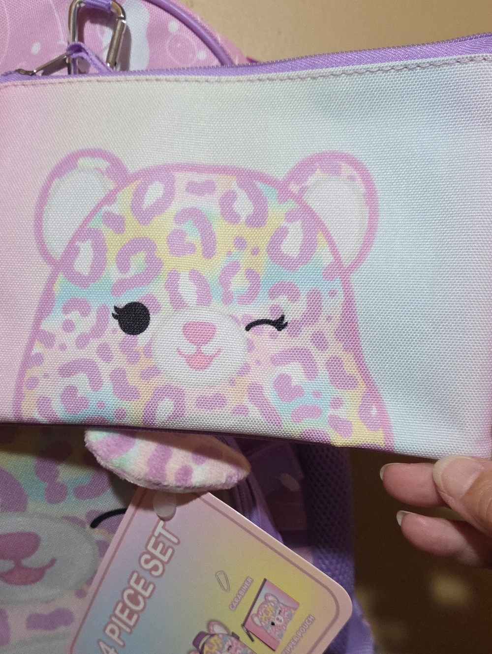 Squishmallows Michaela 4 Piece Backpack - Picture 3 of 5